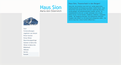 Desktop Screenshot of haussion.at